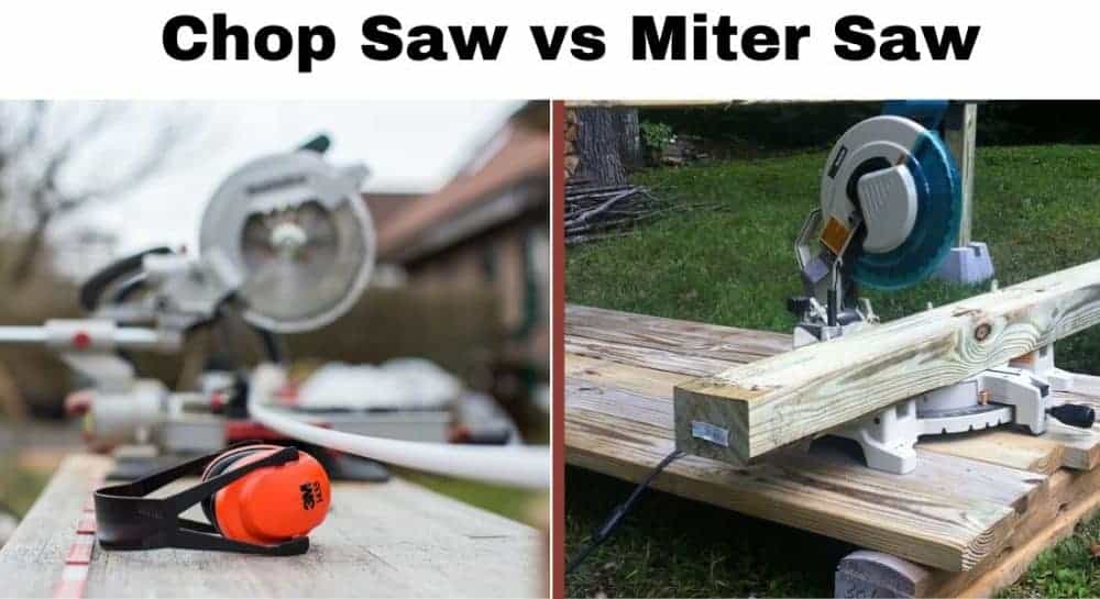 What is the Difference Between a Chop Saw and a Miter Saw